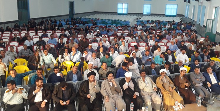 همایش «گام بزرگ انقلاب در قلعه رئیسی برگزار شد/گزارش تصویری